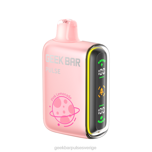 Geek Bar Engångs Vape - Geek Bar Pulse 15k engångsvape 44L057 rosa lemonad Geek Bar Engångs Vape - Geek Bar Pulse 15k engångsvape 44L057 rosa lemonad