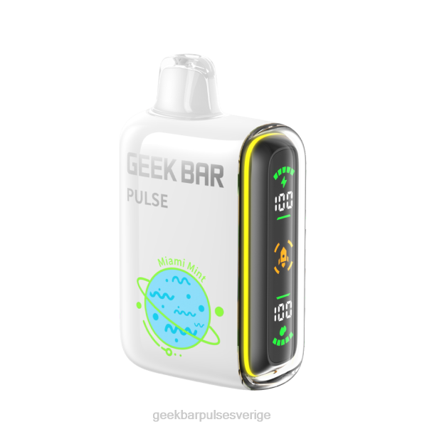 Geek Bar Vape Ingredients - Geek Bar Pulse 15k engångsvape 44L056 miami mynta Geek Bar Vape Ingredients - Geek Bar Pulse 15k engångsvape 44L056 miami mynta